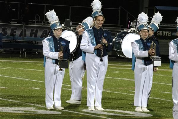 South River High School Marching Band Performing